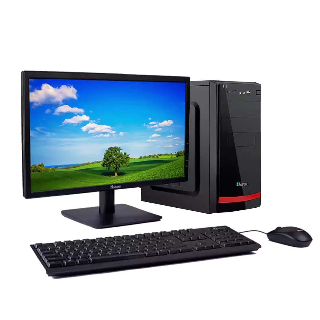 10th generation i3 processor Desktop H410 Chipset, 8 GB RAM  256 SSD with Keyboard and Mouse, 21.5" inch screen